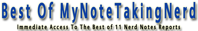MyNoteTakingNerd Best Of